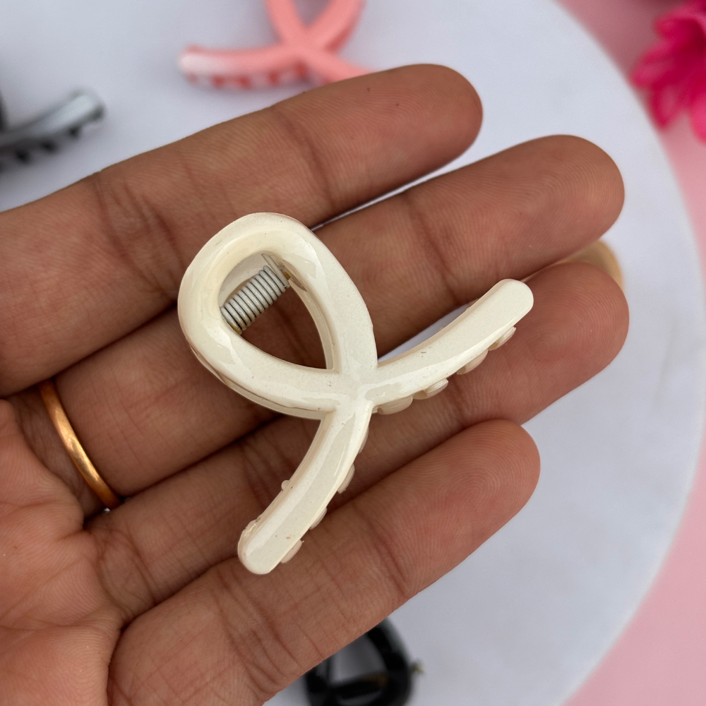 Loop Hair Claw – Small Pack of 2 / Assorted Colours