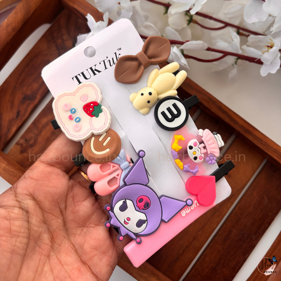 Cute Fantasy Mix Kids Hair Clips