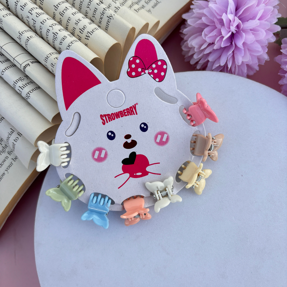 Mini Hair Claws - Pack of 8