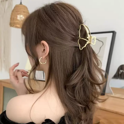 Premium Butterfly Metal Hair Claw