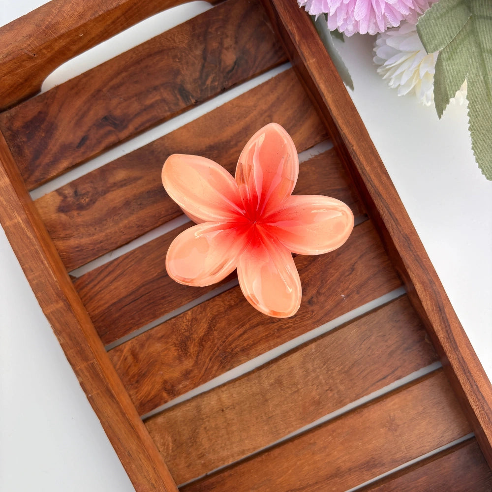Tropical Bloom Hair Claw - Large