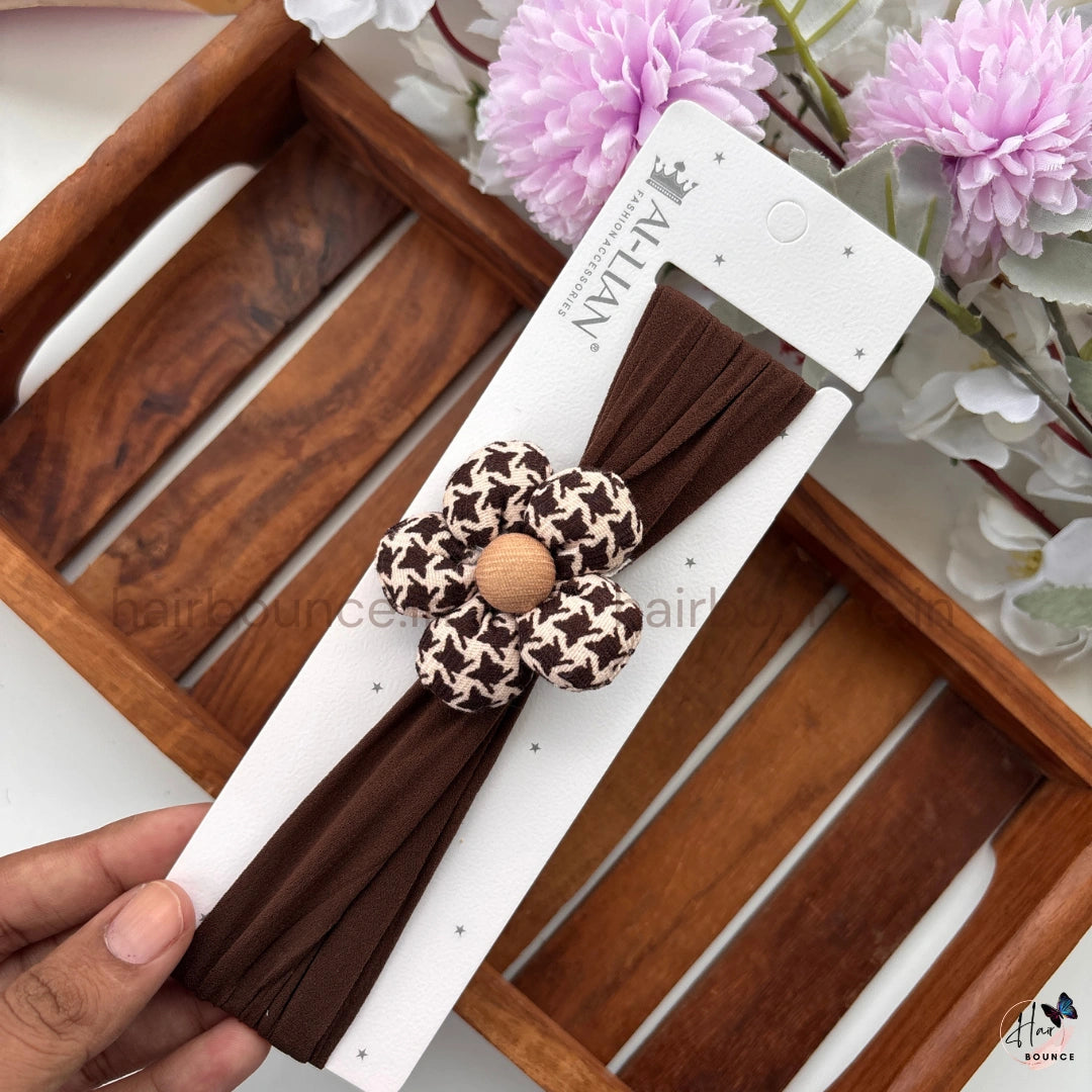 Cozy Bloom Newborn Baby Nylon Headband