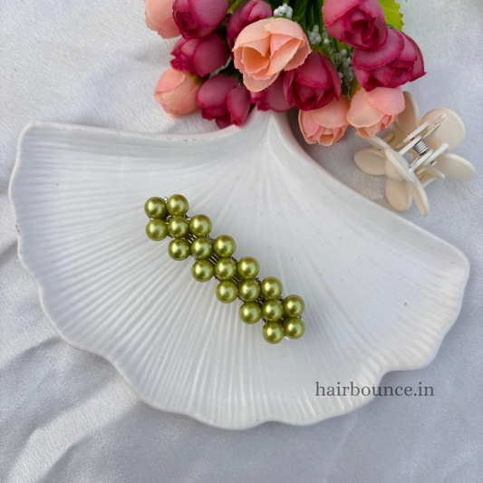 Greeny Pearl Charm