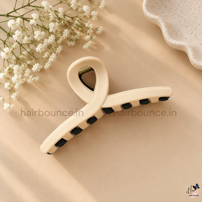 Dual Colour Loop Hair Claw - Medium
