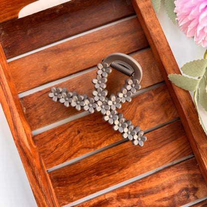 Loop Flower Hair Claw - Large