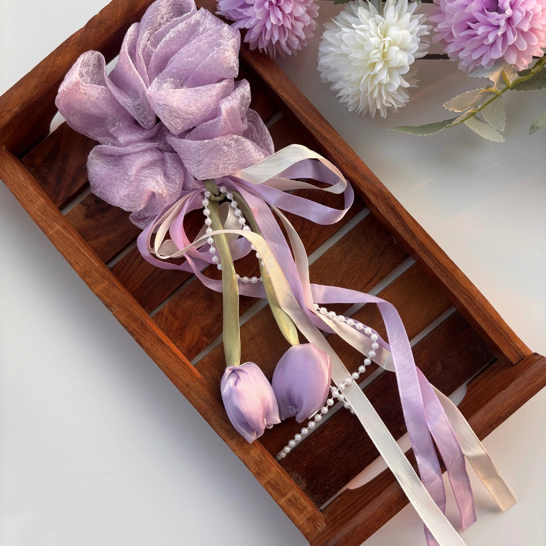 Tulip Whispers Scrunchie