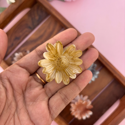 Sunset Bloom Hair Claw - Small
