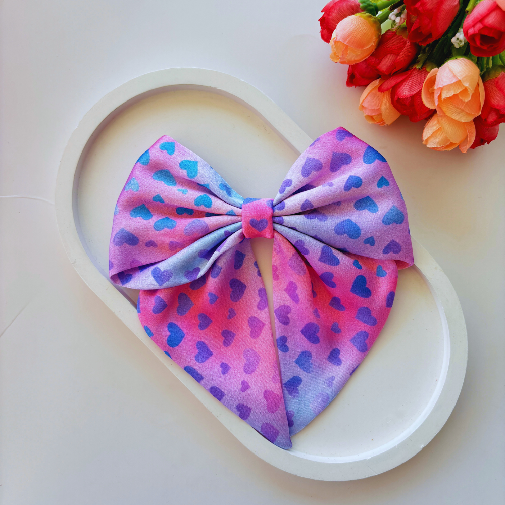 Printed Sailor Bow