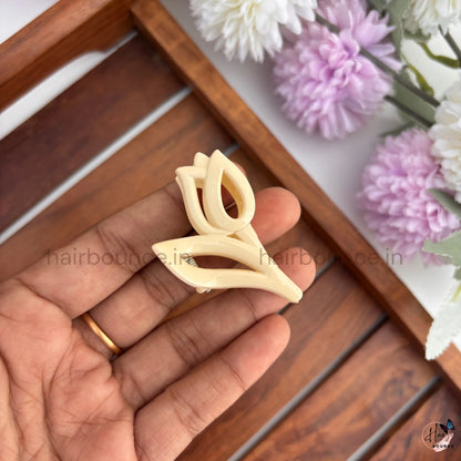 Tulip Bloom Hair Claw – Small