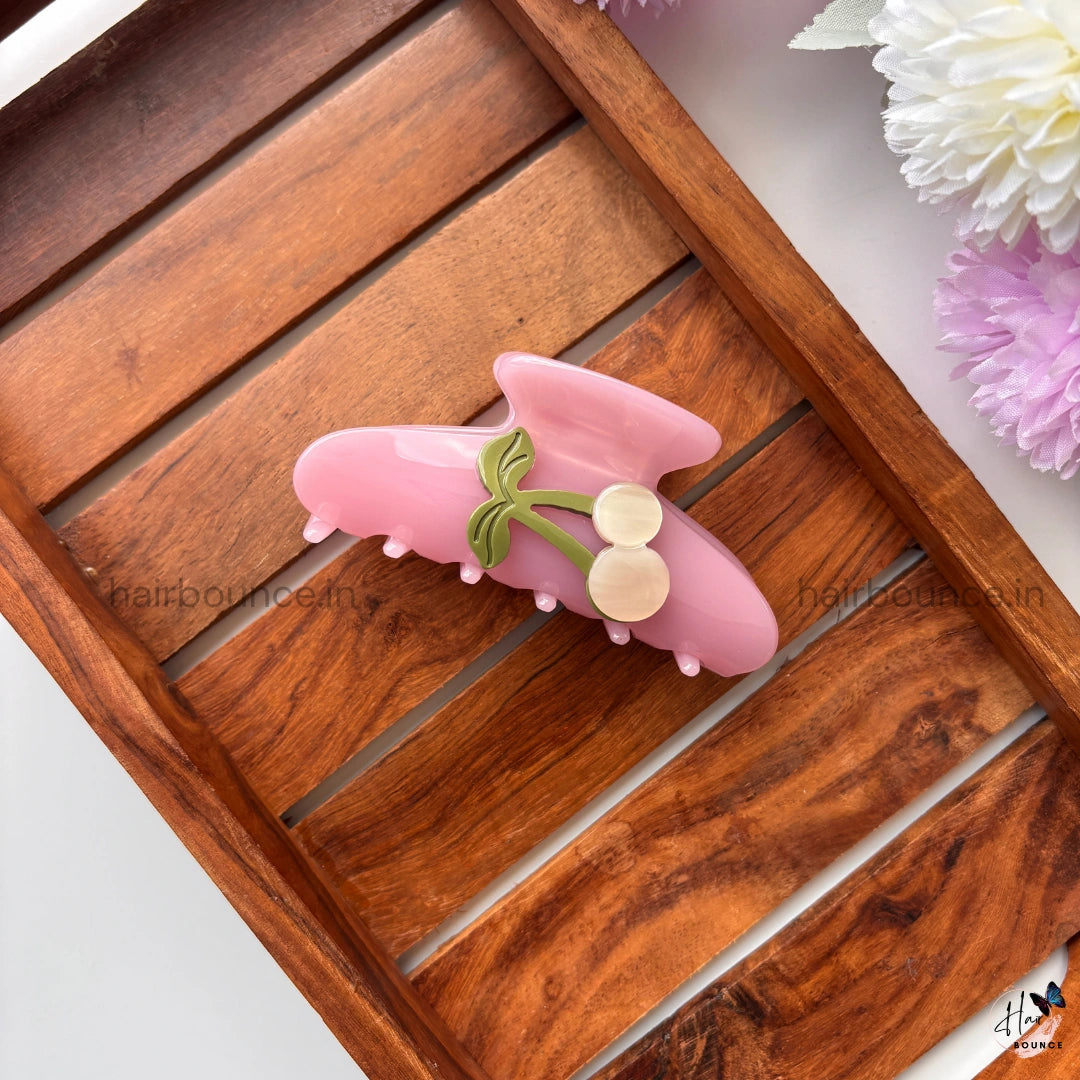 Bofeini Premium Cherry Hair Claw - Large