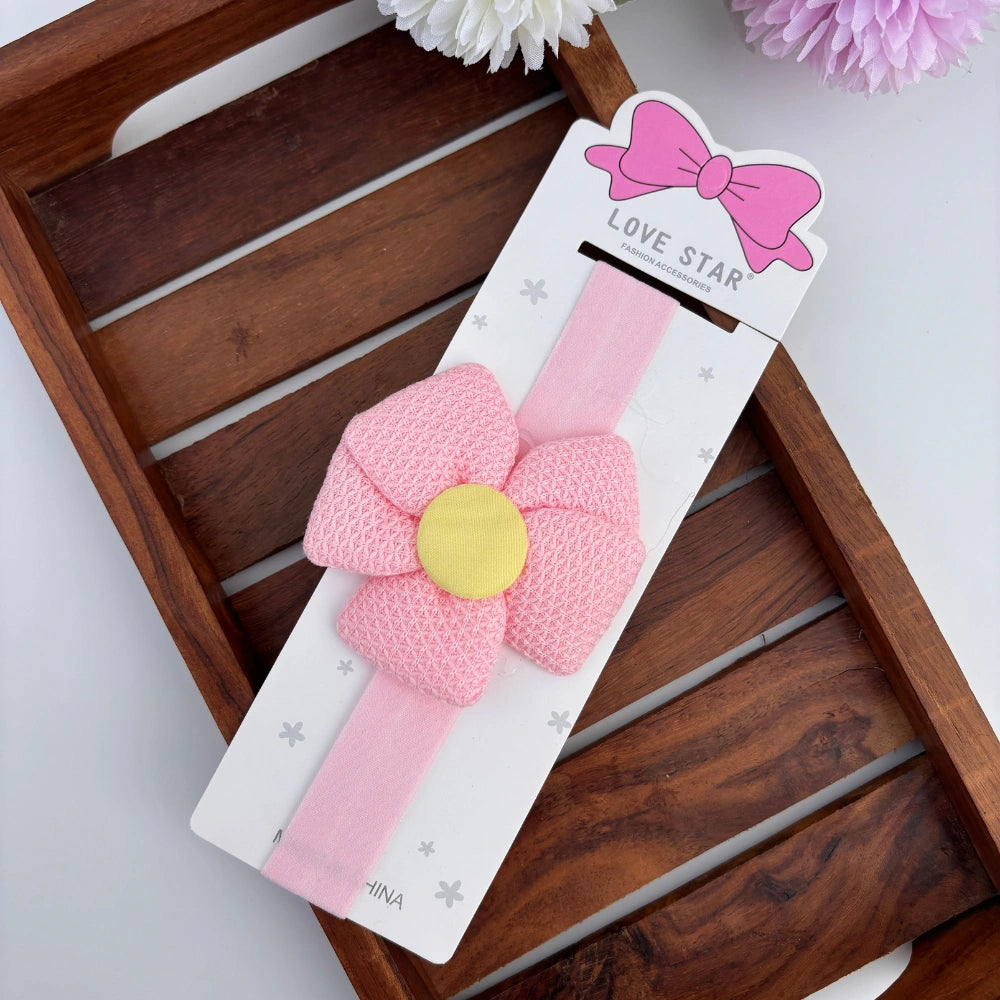Five Petal Flower Newborn Headband