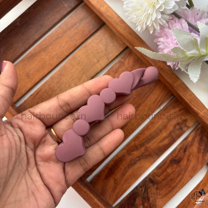 Matte Dual Shape Banana Clip