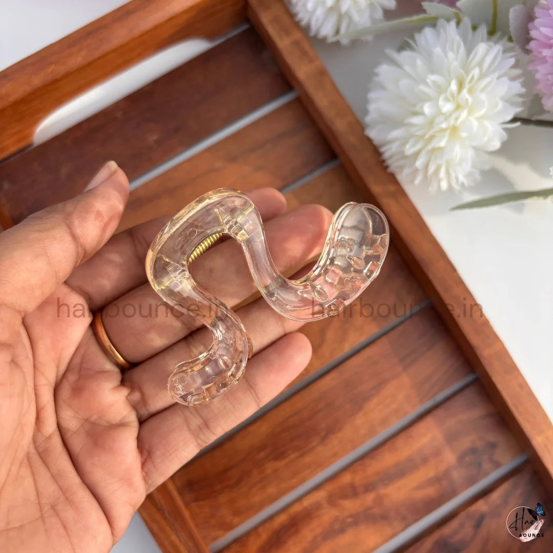 Wave Twist Hair Claw – Medium