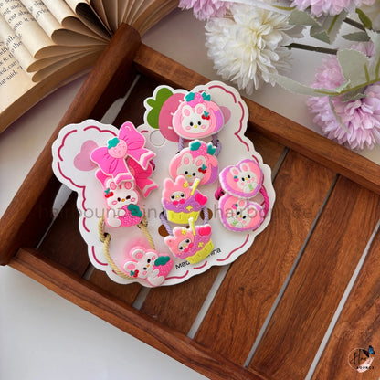 Cute Rubber Bands - Set of 5 Pairs