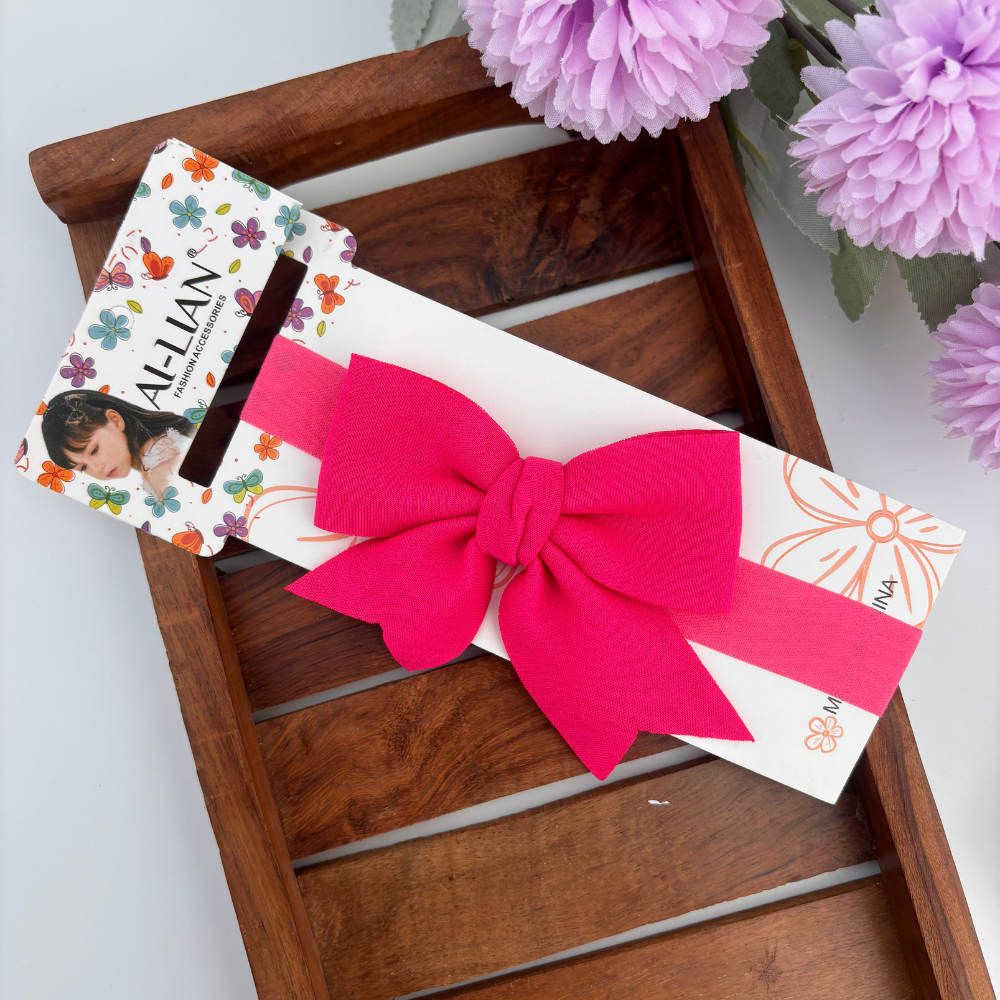 Pastel Bloom Bow Headband