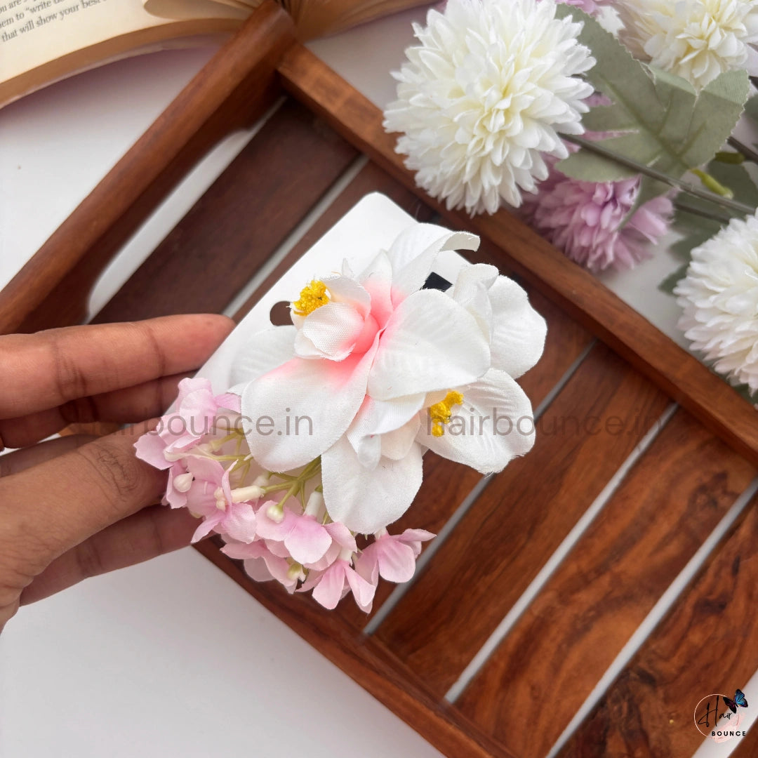 Blossom Garden Floral Alligator Clip