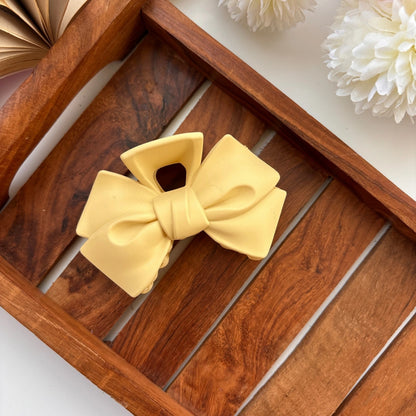 Cute Bow Hair Claw - Large