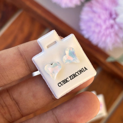 Lovely Heart Earrings for Kids