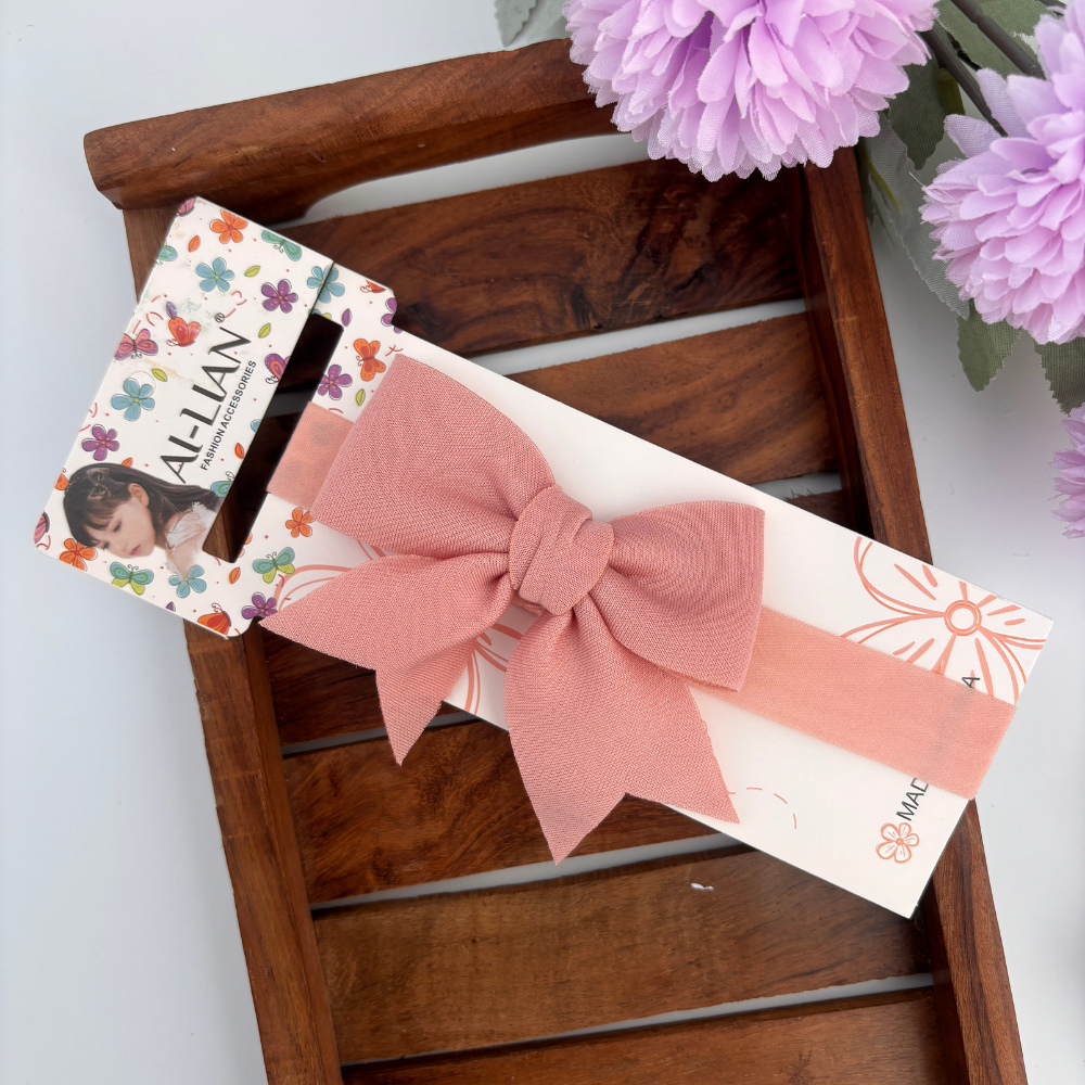 Pastel Bloom Bow Headband