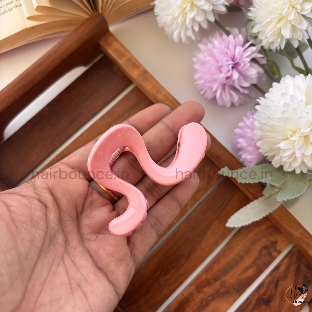 Wave Twist Hair Claw – Medium