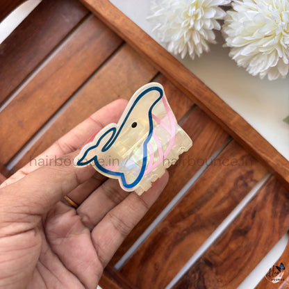 Kawaii Ocean Cartoon Hair Claw – Medium