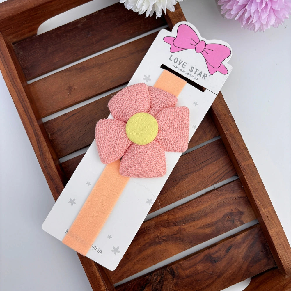 Five Petal Flower Newborn Headband