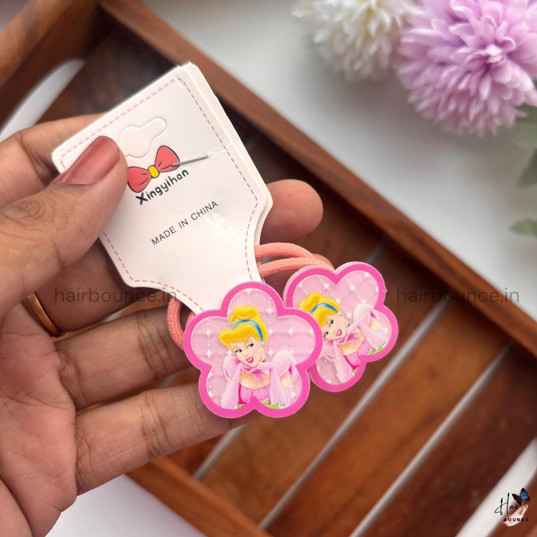 Princess Cartoon Rubber Bands