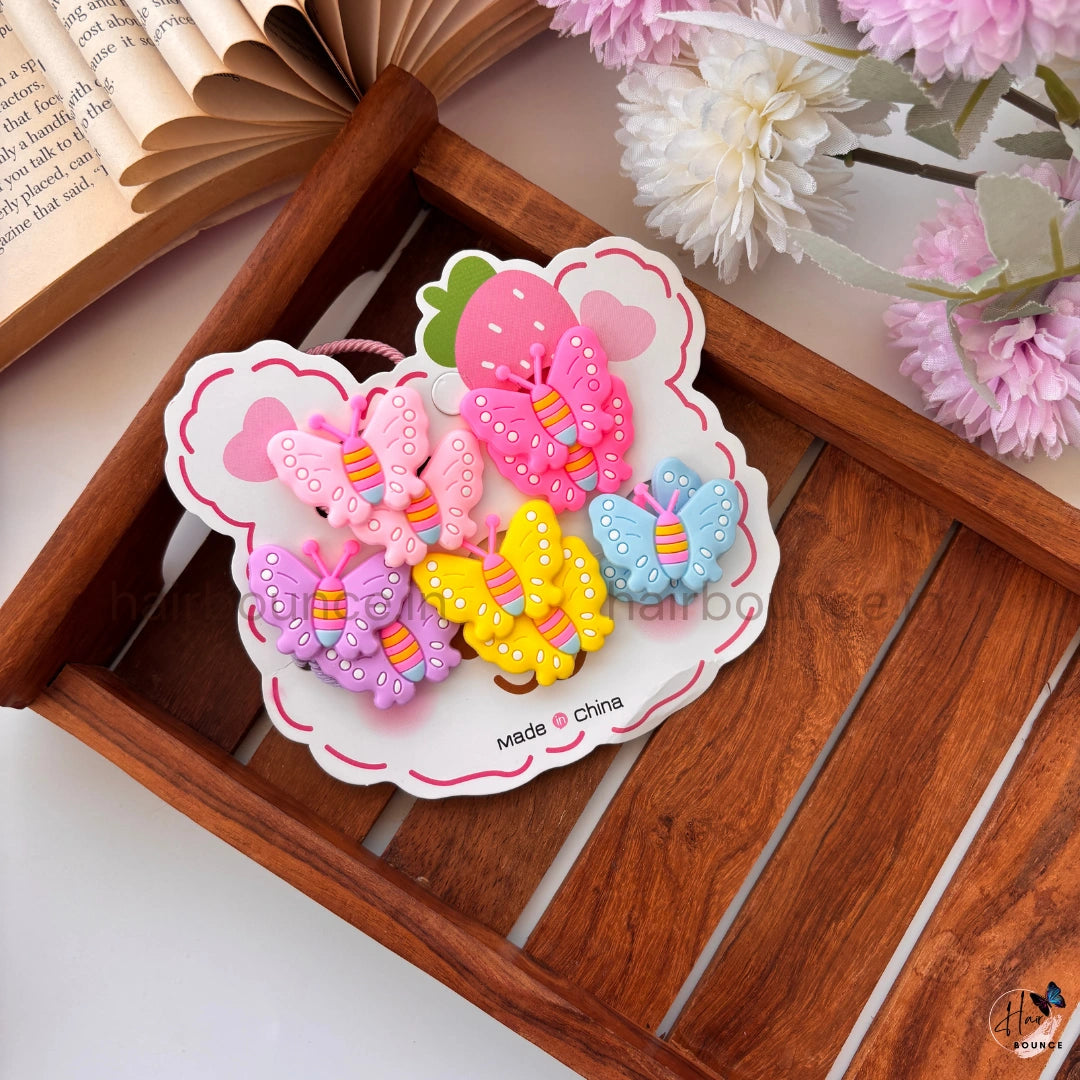 Cute Rubber Bands - Set of 5 Pairs
