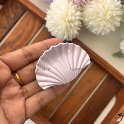 Pastel Seashell Hair Claw – Medium