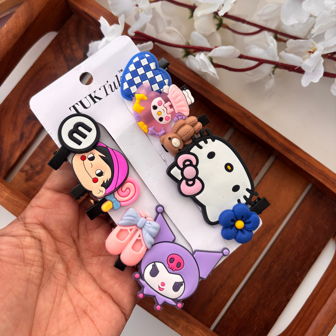 Cute Fantasy Mix Kids Hair Clips