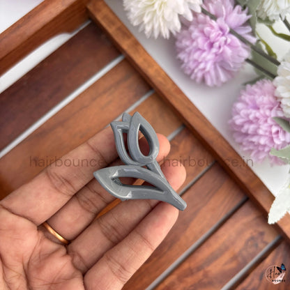 Tulip Bloom Hair Claw – Small