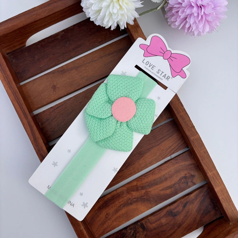 Five Petal Flower Newborn Headband