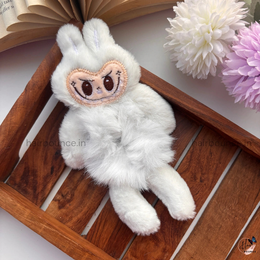 Snuggle Bunny Plush Hair Clip – Soft Doll Style