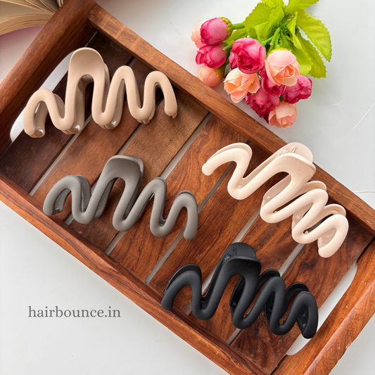 Zig Zag Hair Claw - Large