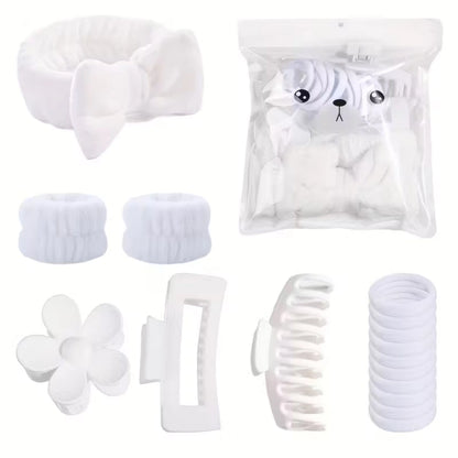 🤍 Pure Elegance Hair Accessory Hamper 🤍