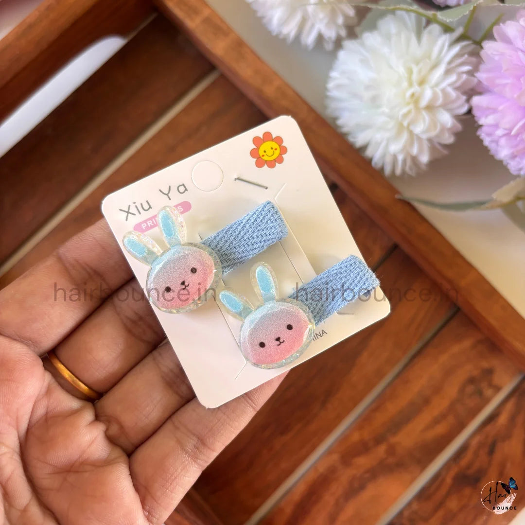 Sweet Little Charms Alligator Hair Clips for Girls – Set of 5