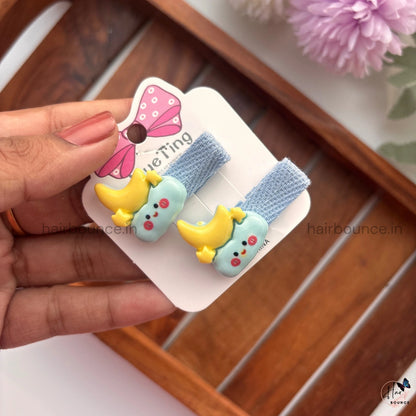 Rainbow & Star Clips for Kids