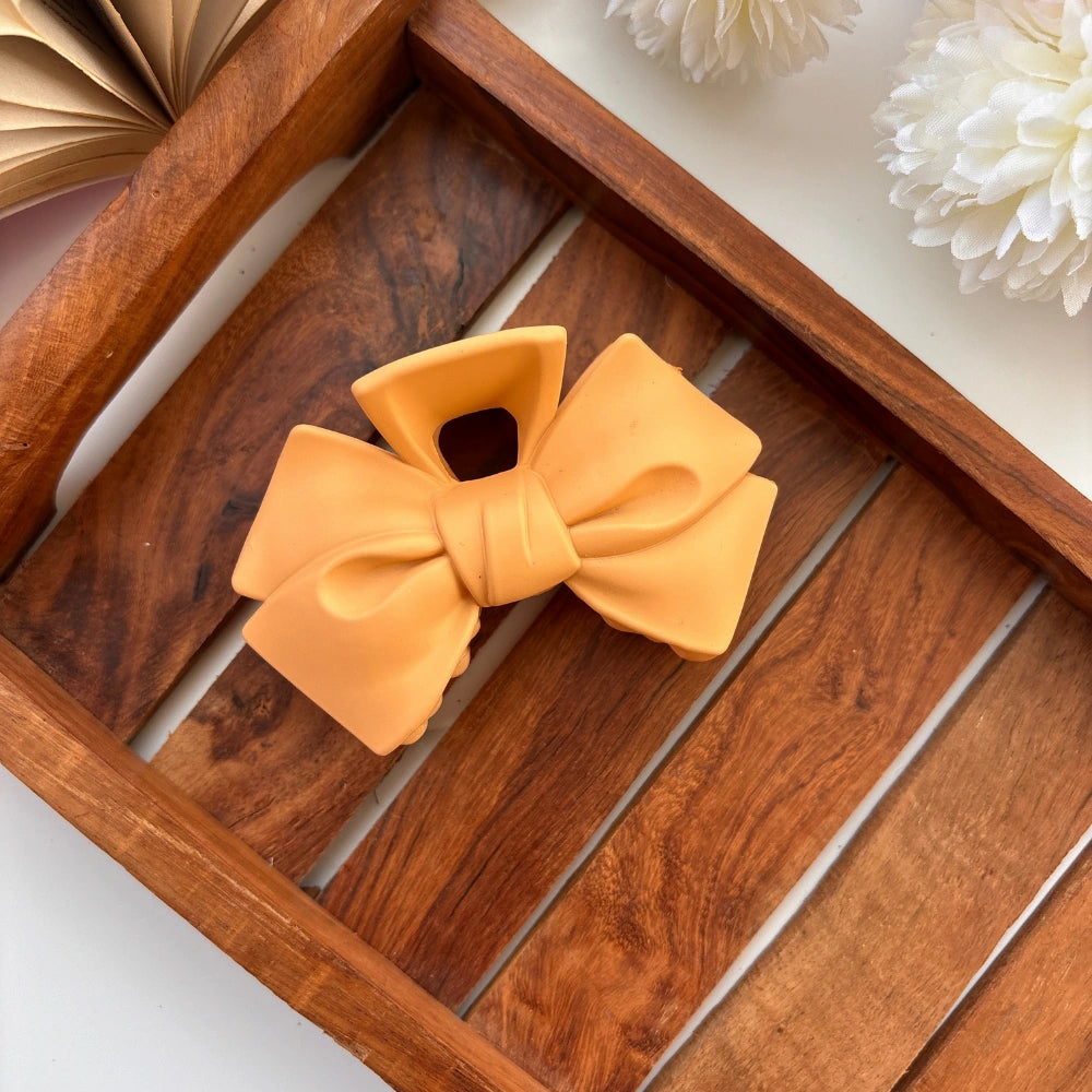 Cute Bow Hair Claw - Large