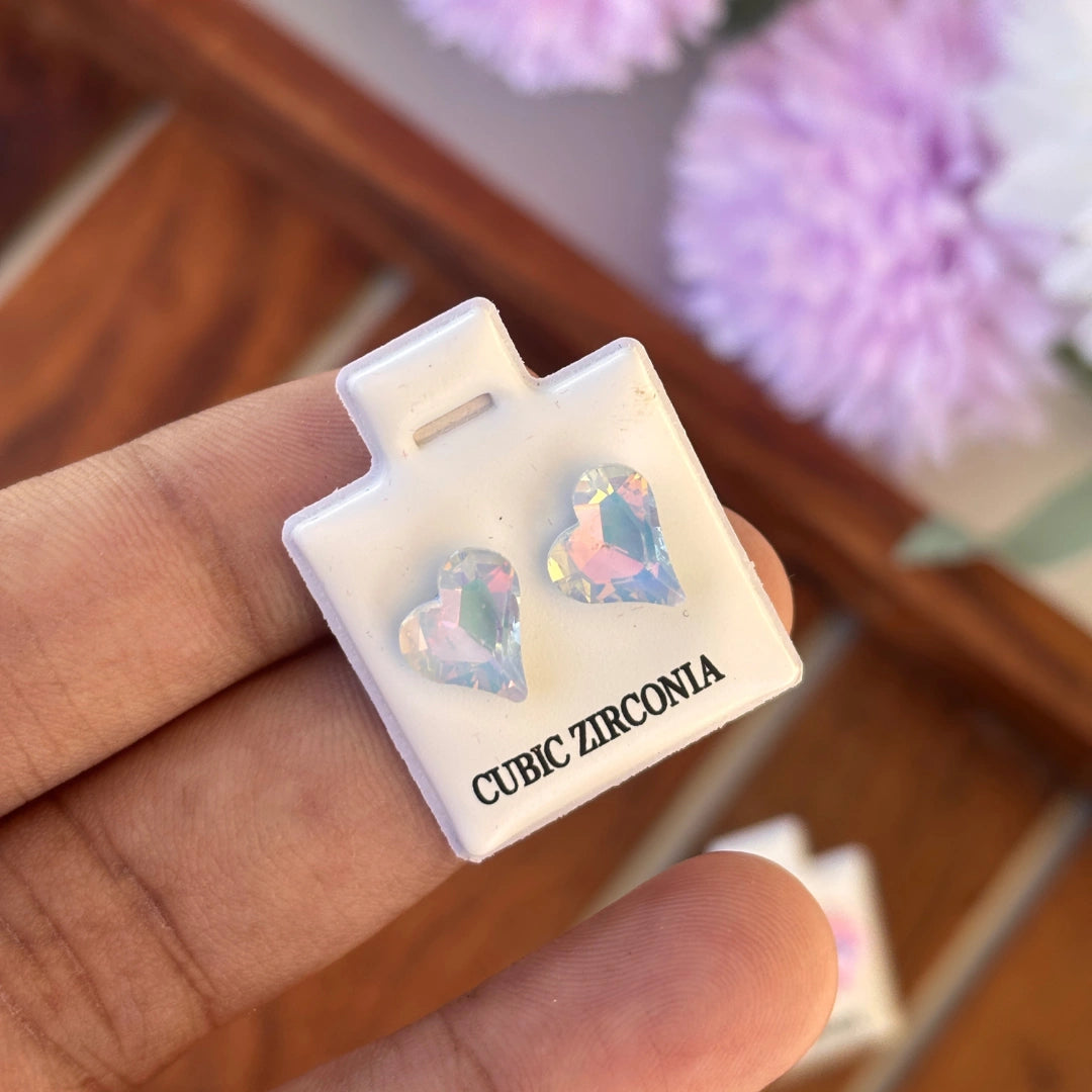 Lovely Heart Earrings for Kids