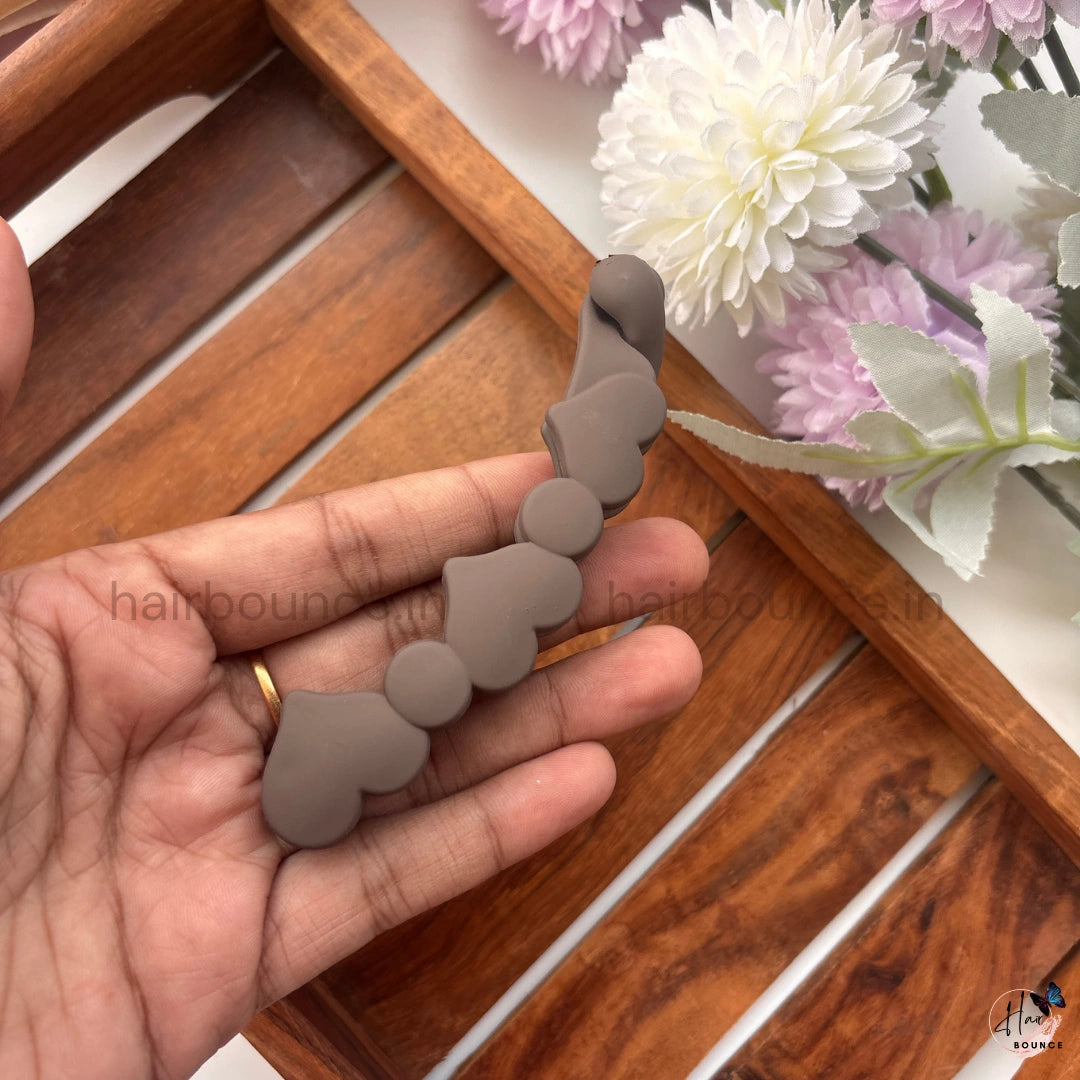 Matte Dual Shape Banana Clip