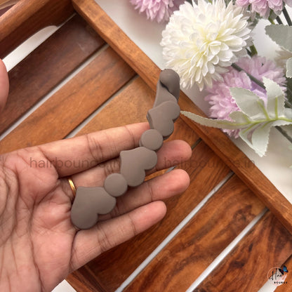 Matte Dual Shape Banana Clip