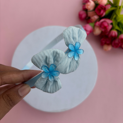 Bow with Flower Headband