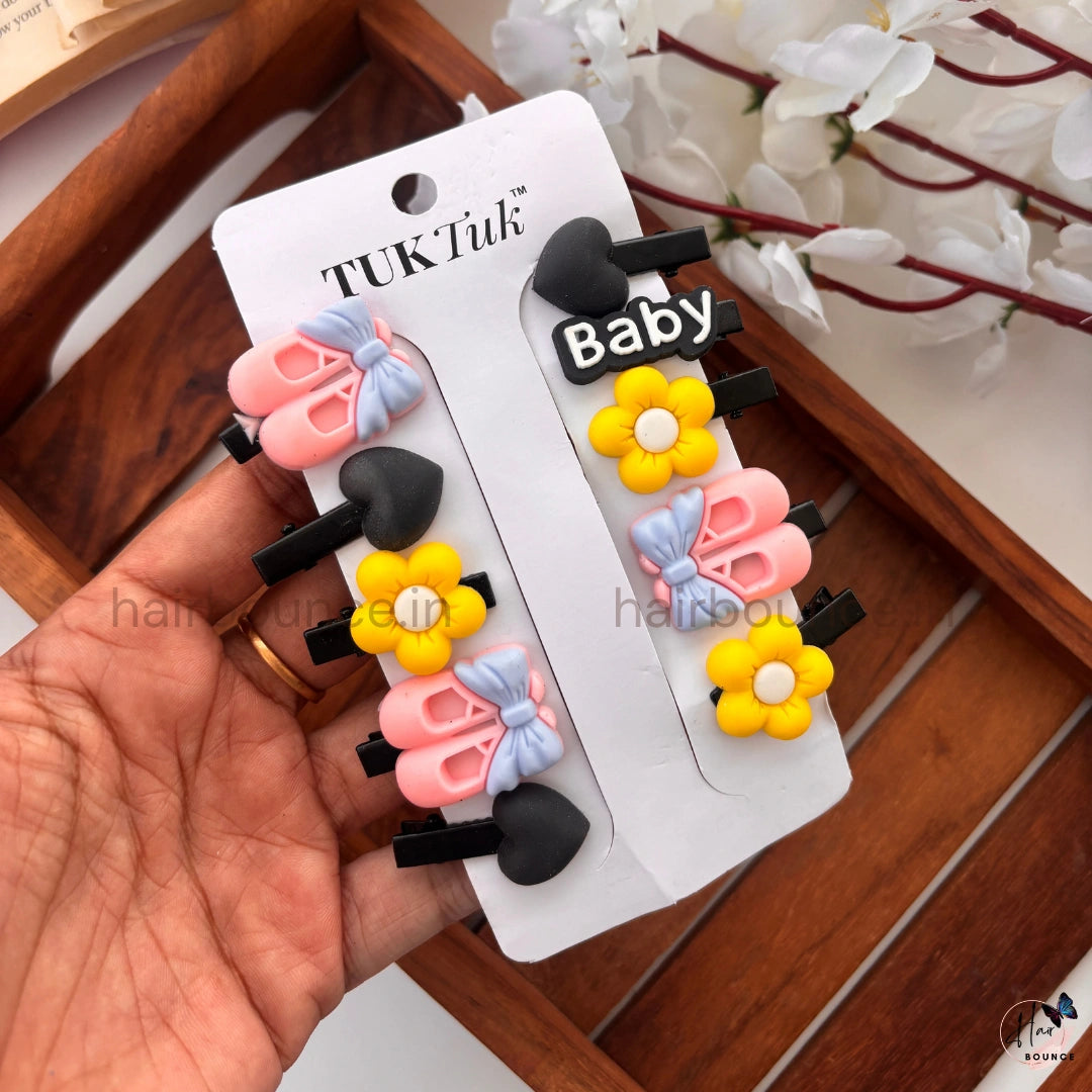 Kawaii Fun Kids Alligator Hair Clips