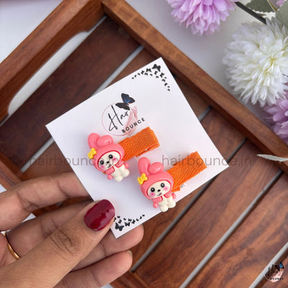 Cute Character Kids Alligator Clips – Pack of 2