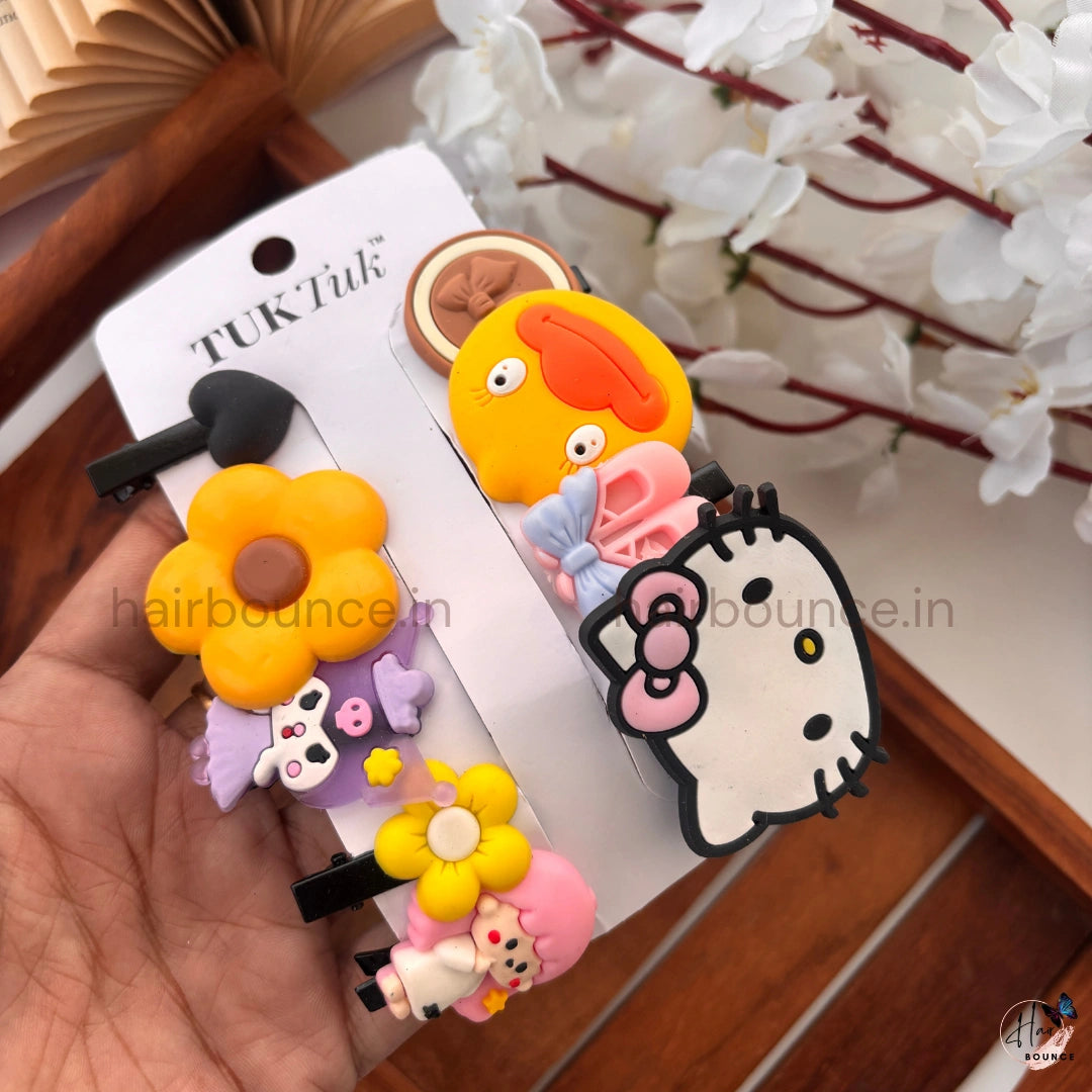 Sweet Bloom Kids Alligator Hair Clips – Assorted Designs