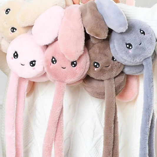 Cute Jumping Rabbit Earmuffs with ChuChu Sound