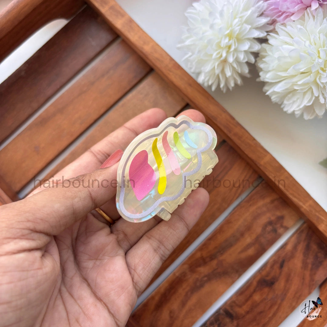 Kawaii Ocean Cartoon Hair Claw – Medium