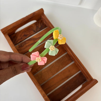 Blossom Bow Flower Headband