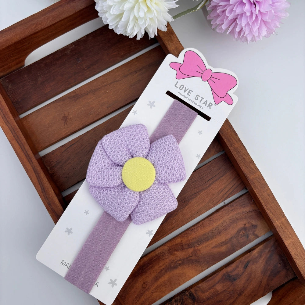 Five Petal Flower Newborn Headband