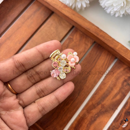 Royal Gem Blossom Hair Claw – Small